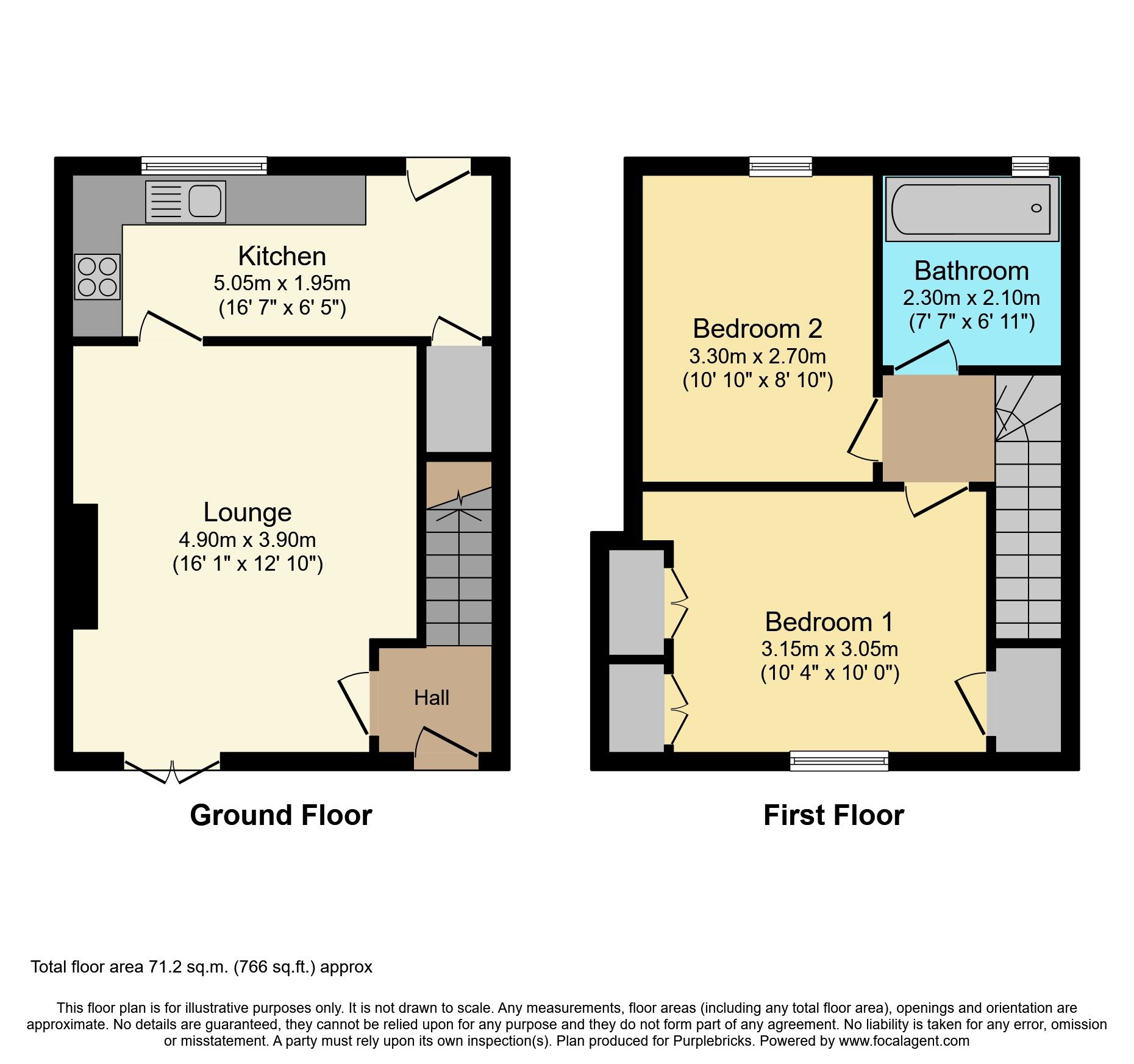 2 bed terraced house for sale in Brewlands Crescent, Symington, Dundonald KA1 Zoopla