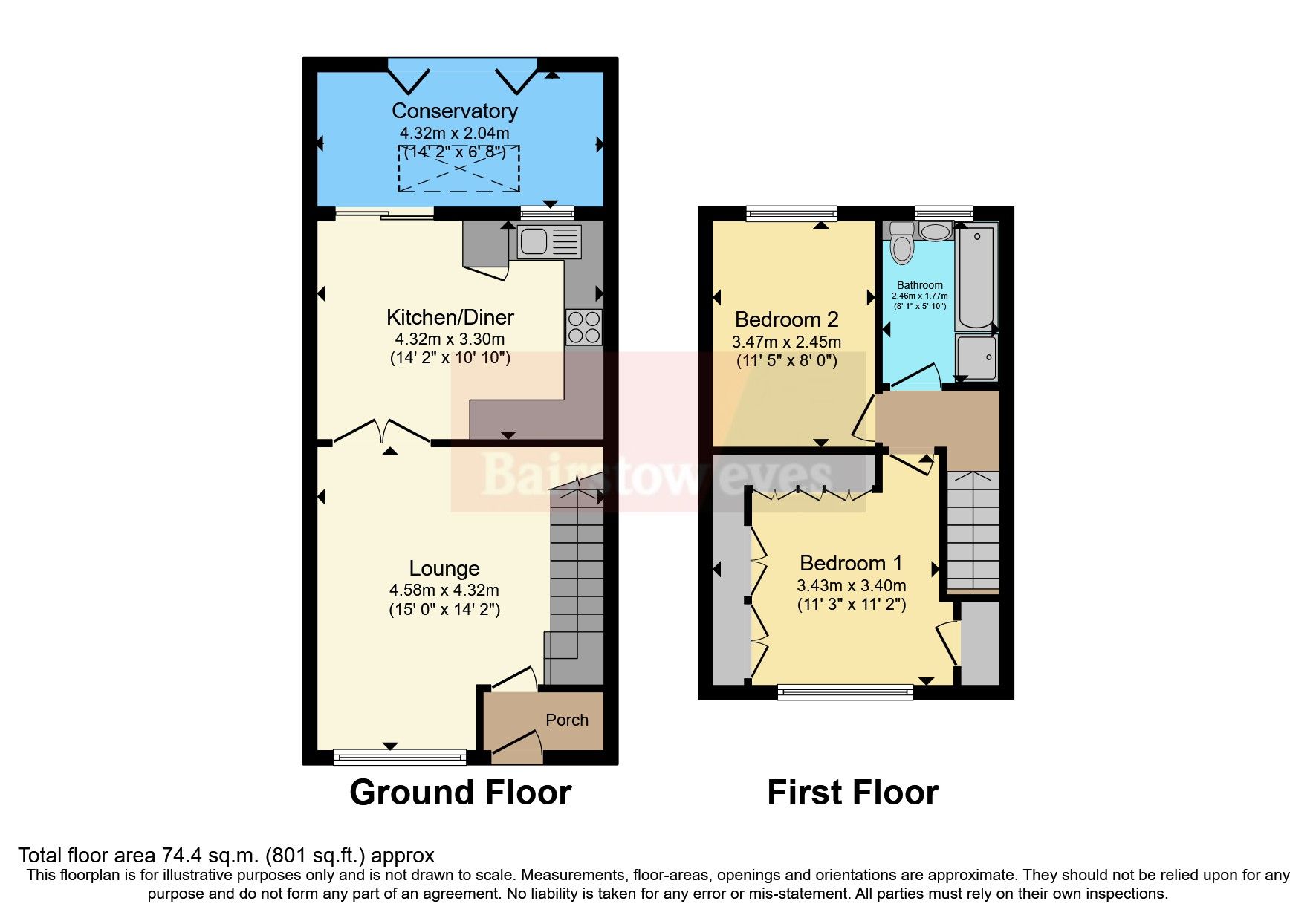 2 bed terraced house for sale in Wakely Close, Biggin Hill, Westerham