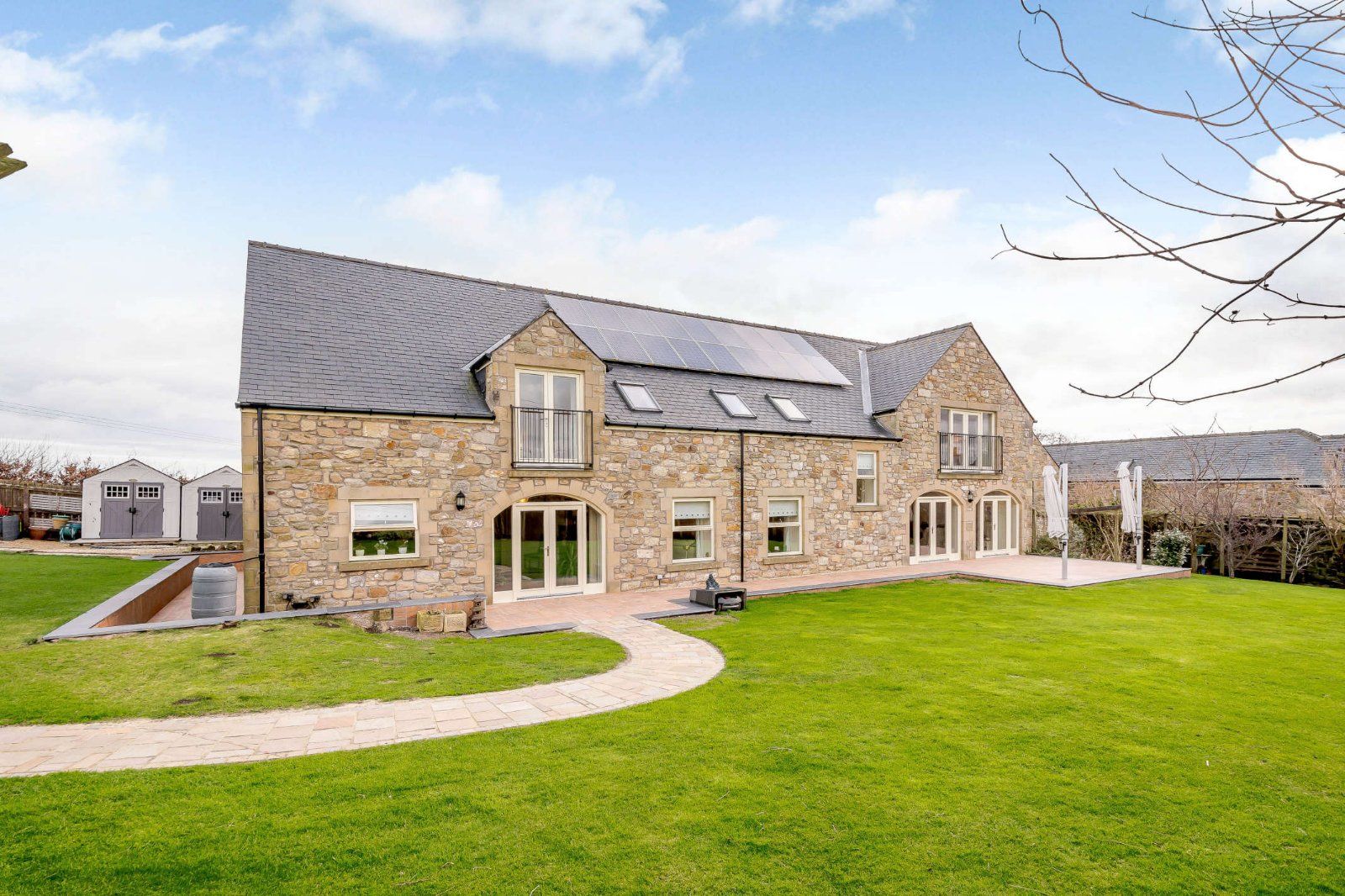6 bed barn conversion for sale in The Barns, Heathery Tops Farm