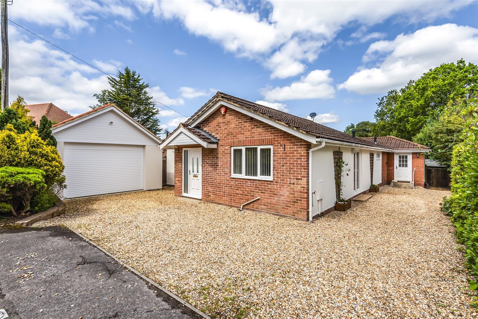 4 bed detached bungalow for sale in School Road, West Wellow, Romsey