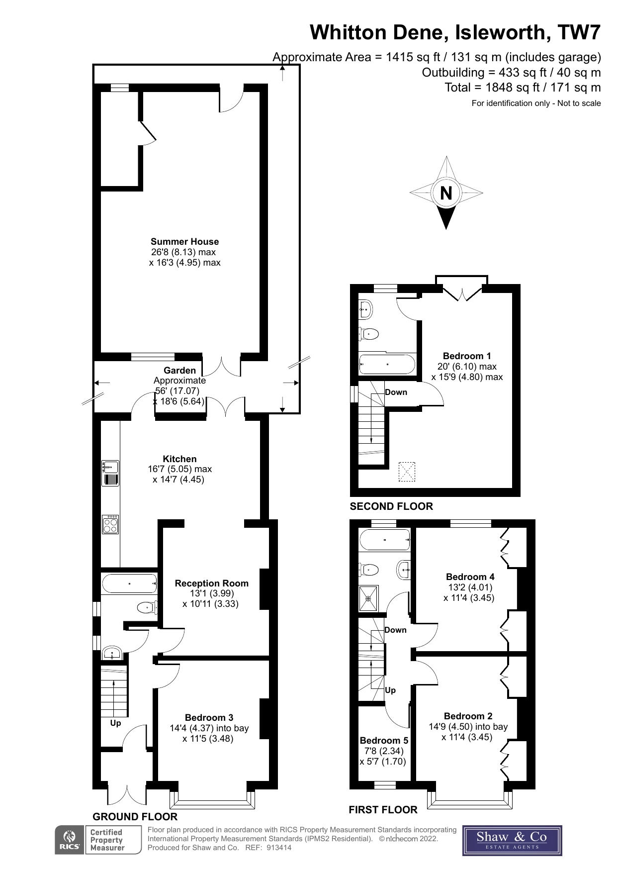 4 bed semidetached house for sale in Whitton Dene, Isleworth TW7 Zoopla