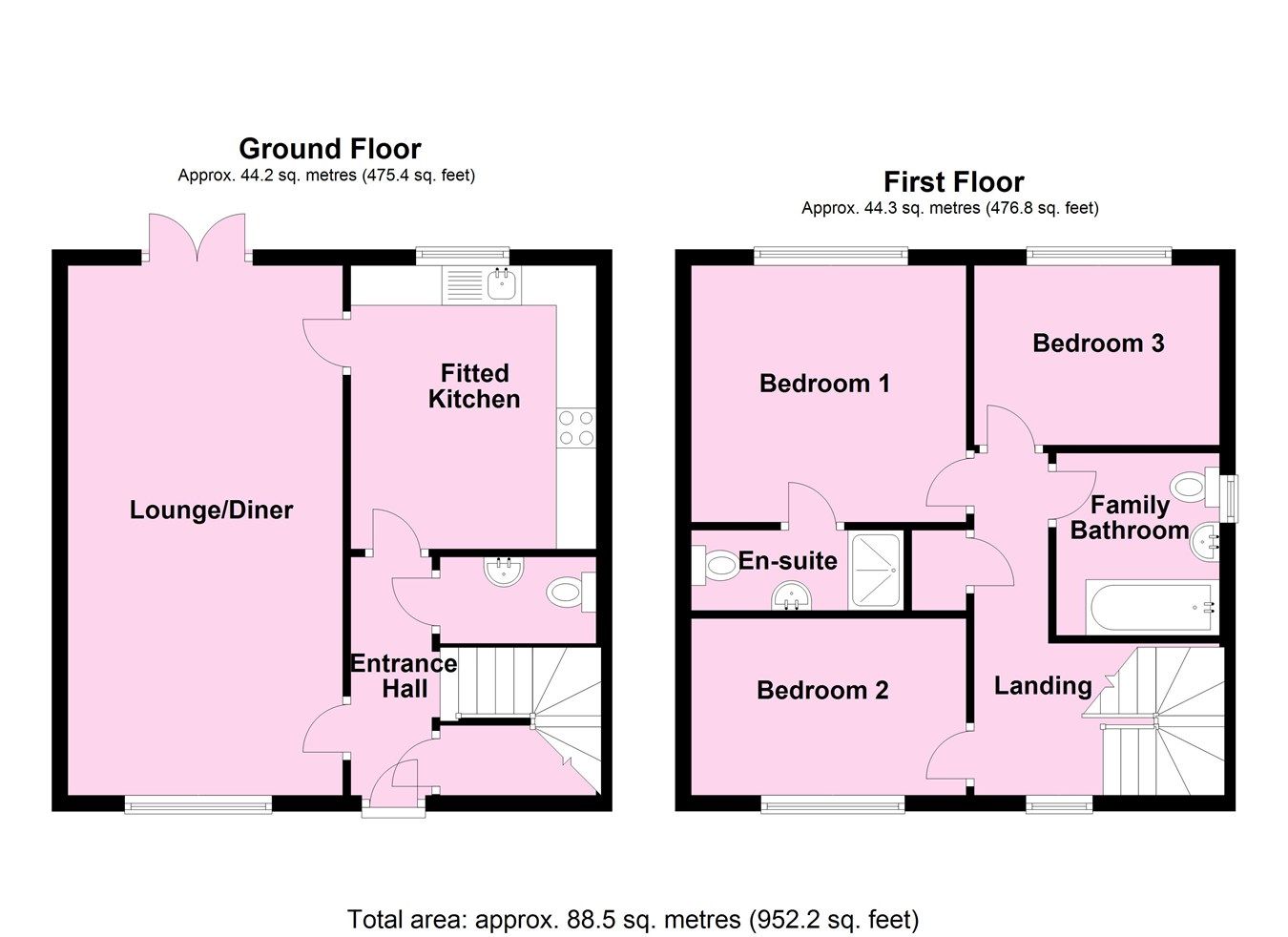 3 bed detached house for sale in Wright Road, Stoney Stanton, Leicester