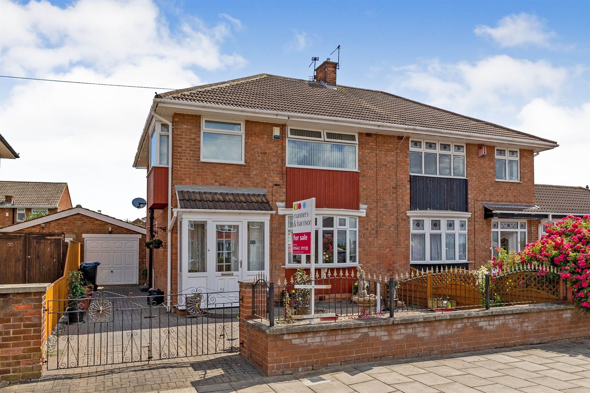 3 bed semidetached house for sale in Lodore Grove, Middlesbrough TS5