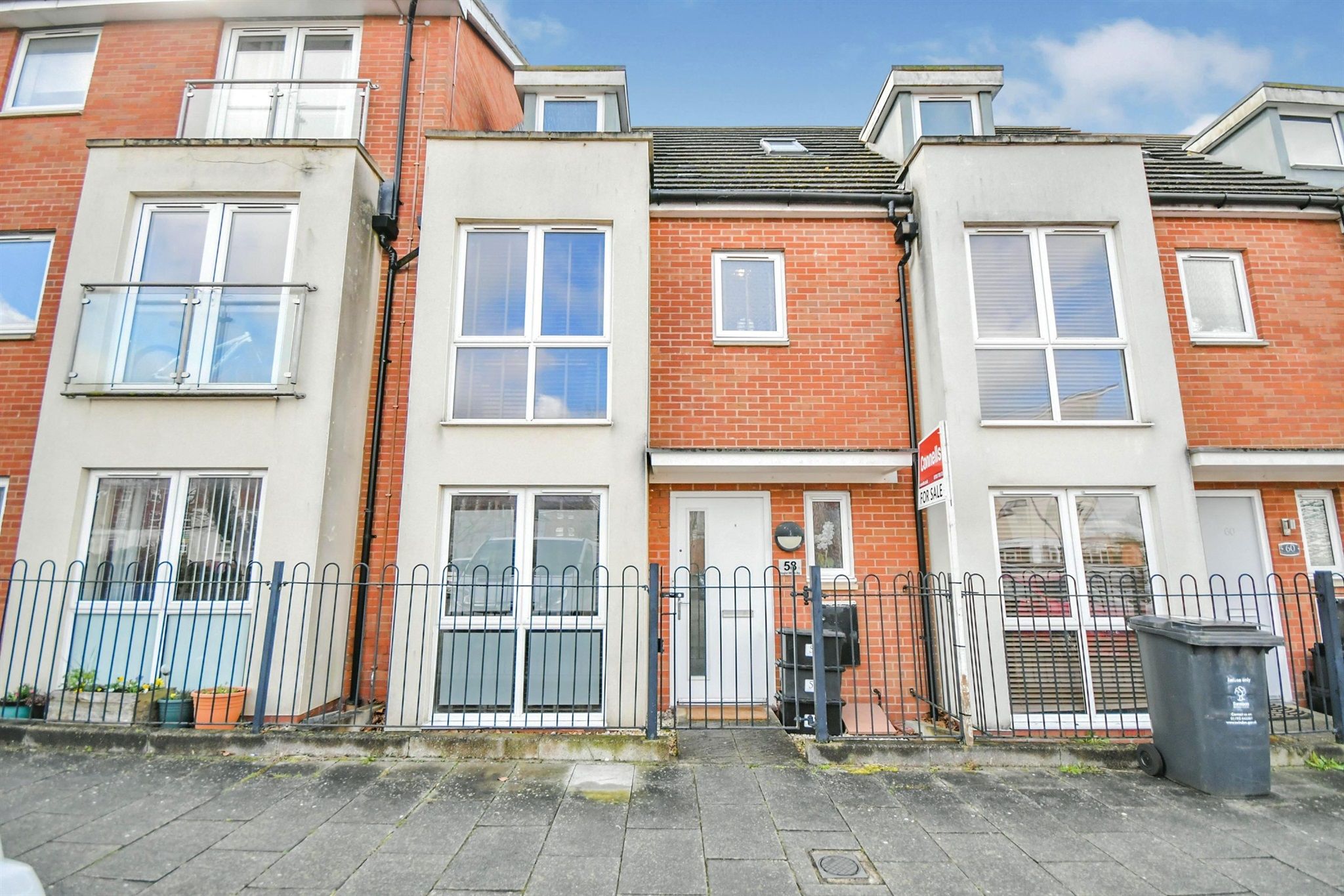 4 bed terraced house for sale in Vaughan Williams Way, Swindon SN25