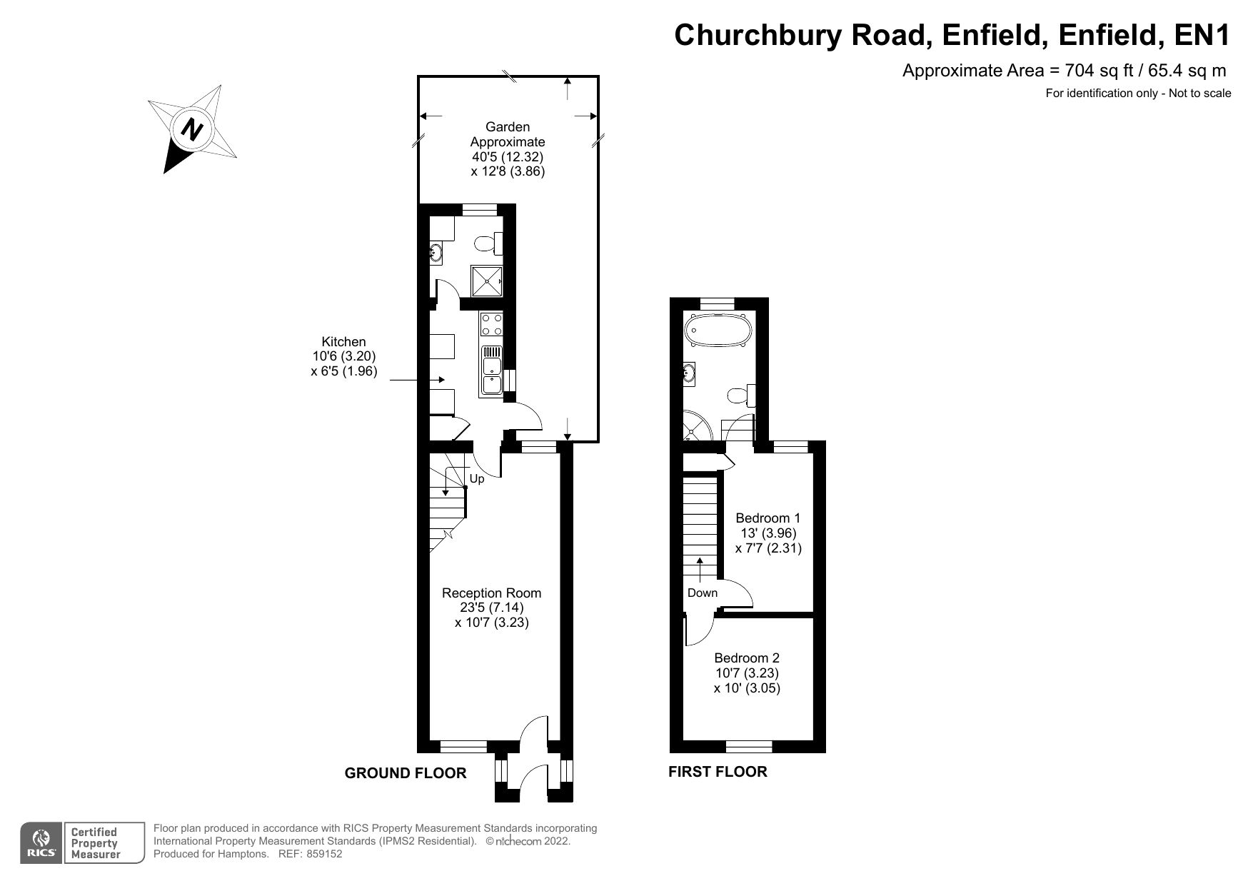 2 bed terraced house for sale in Churchbury Road, Enfield EN1 Zoopla