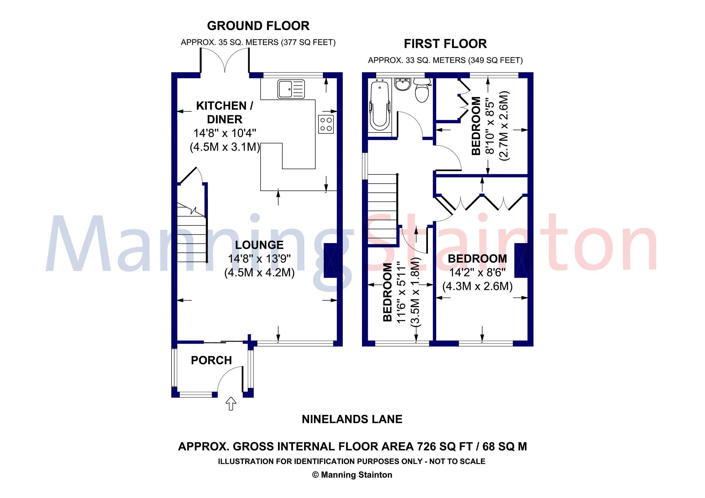 3 bed semidetached house for sale in Ninelands Lane, Garforth, Leeds