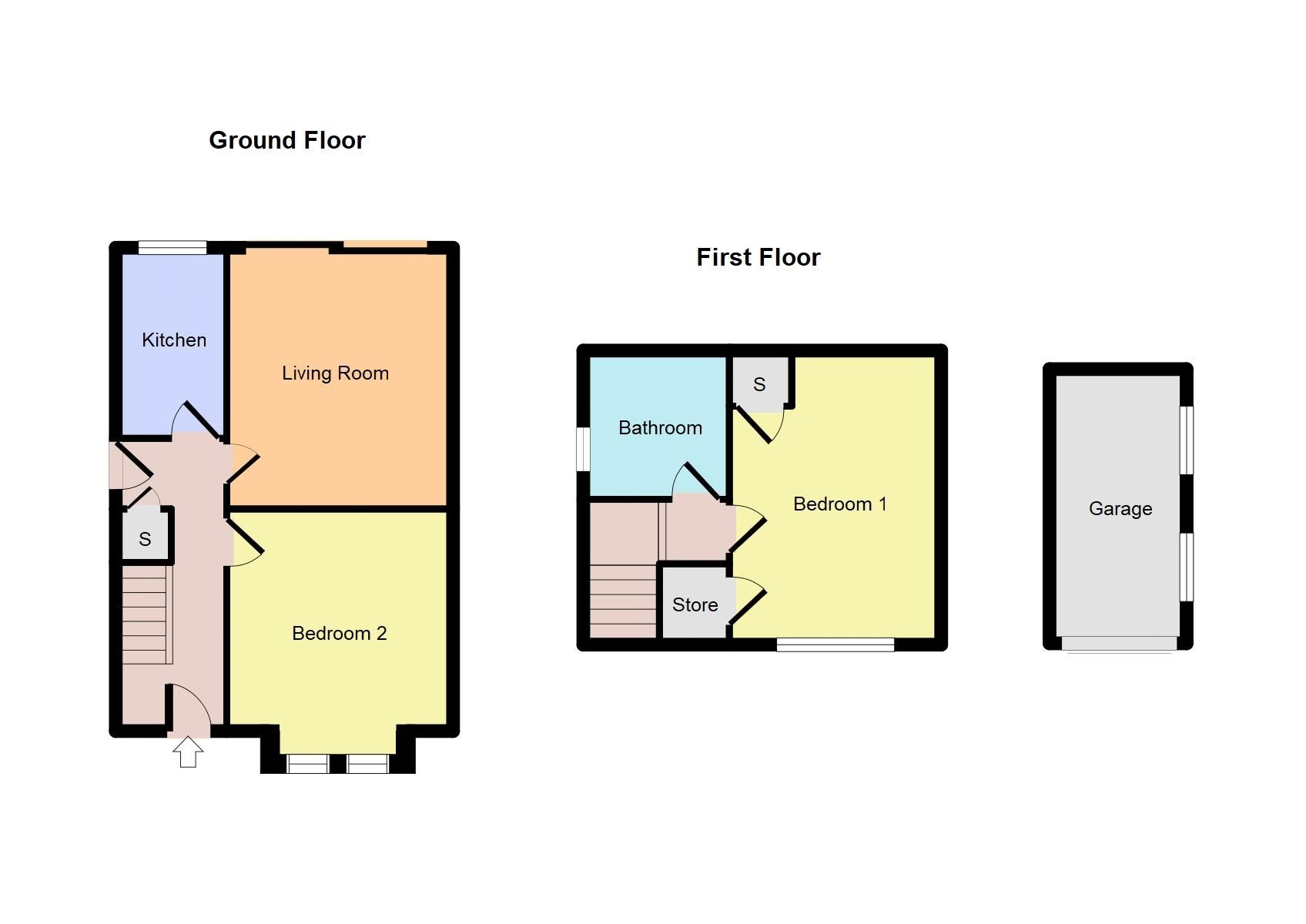 2 bed semidetached house for sale in Newington Drive, Seddons Farm