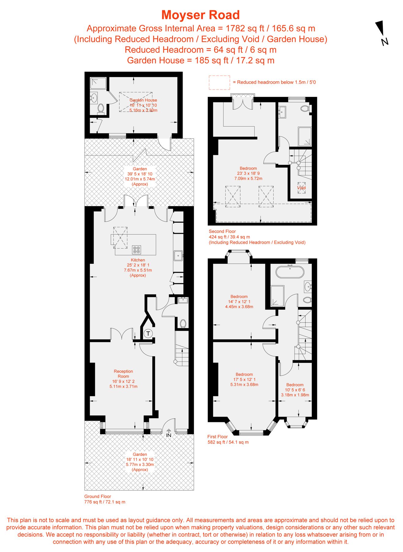 4 bed terraced house for sale in Moyser Road, Furzedown, London SW16