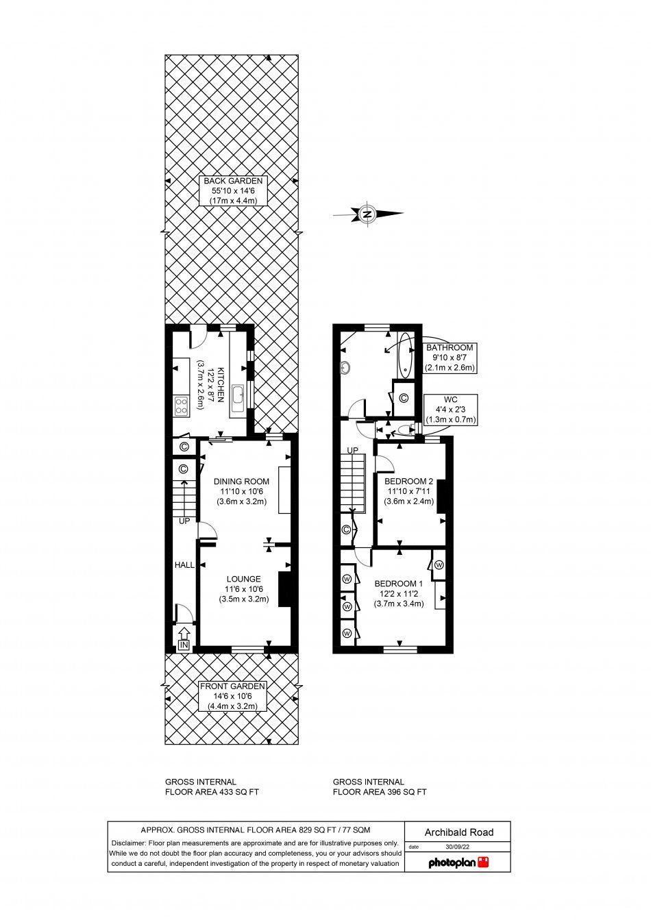 2 bed terraced house for sale in Archibald Road, Worthing BN11 Zoopla