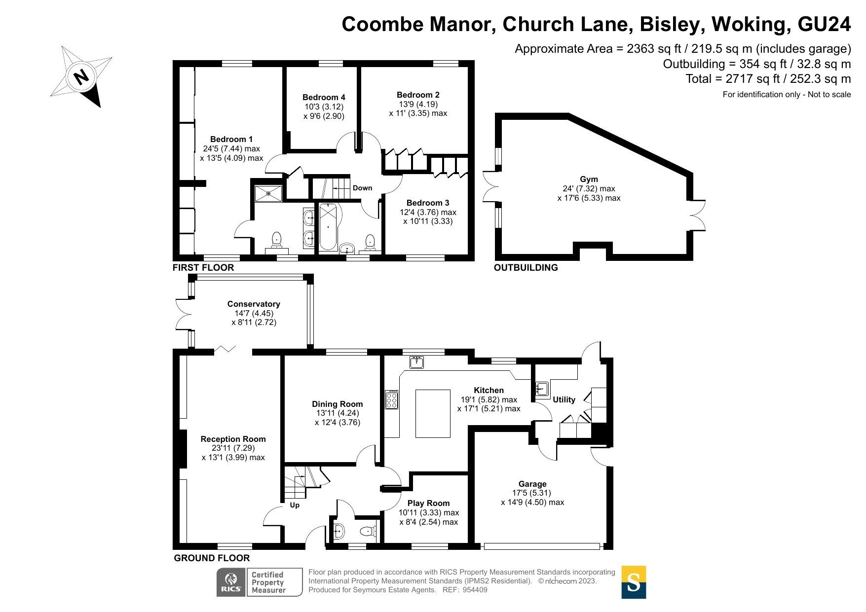 4 bed detached house for sale in Church Lane, Bisley, Woking GU24 Zoopla