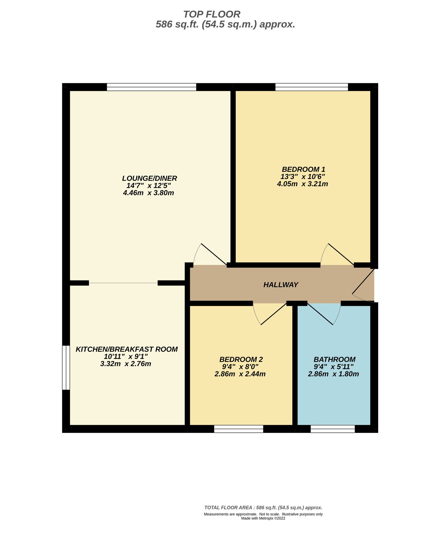 2 bed flat for sale in Mill House, Darenth Road South, Dartford, Kent