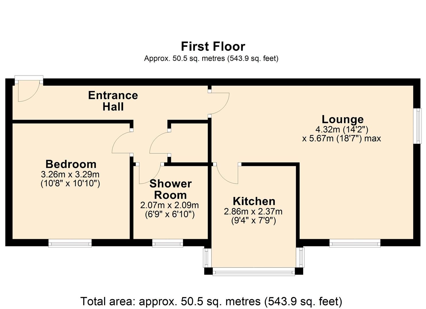 1 bed flat for sale in Woodlands Court, Kippax, Leeds LS25 Zoopla