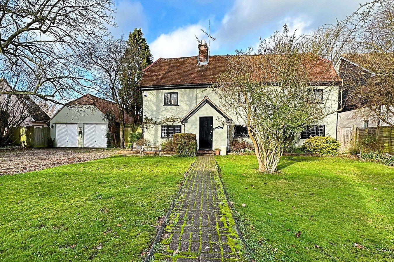 5 bed detached house for sale in The Street, Sheering,