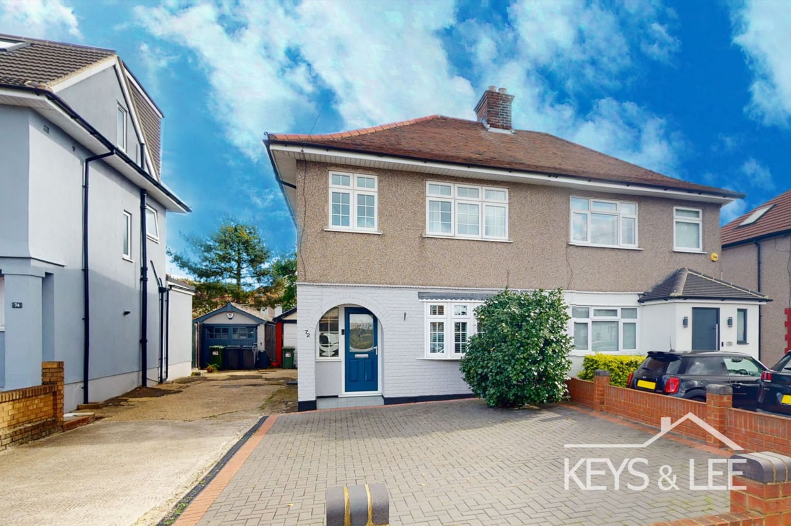 3 bed semidetached house for sale in Clockhouse Lane, Collier Row