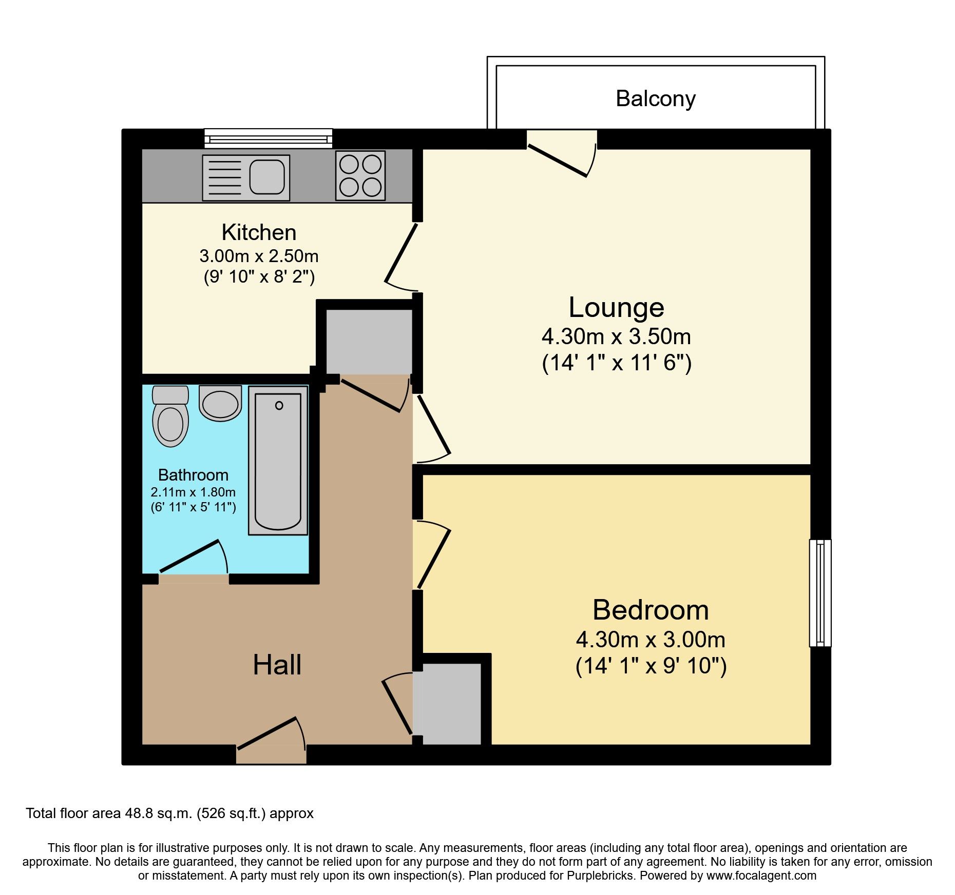 1 bed flat for sale in Okement Drive, Wolverhampton WV11 Zoopla