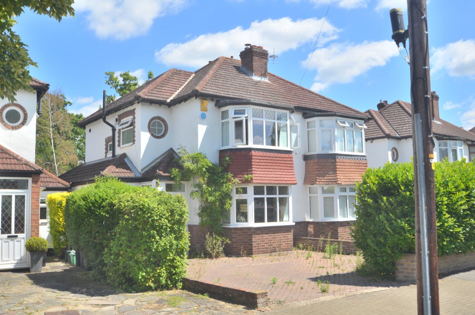 3 bed semidetached house for sale in Crescent Drive, Petts Wood