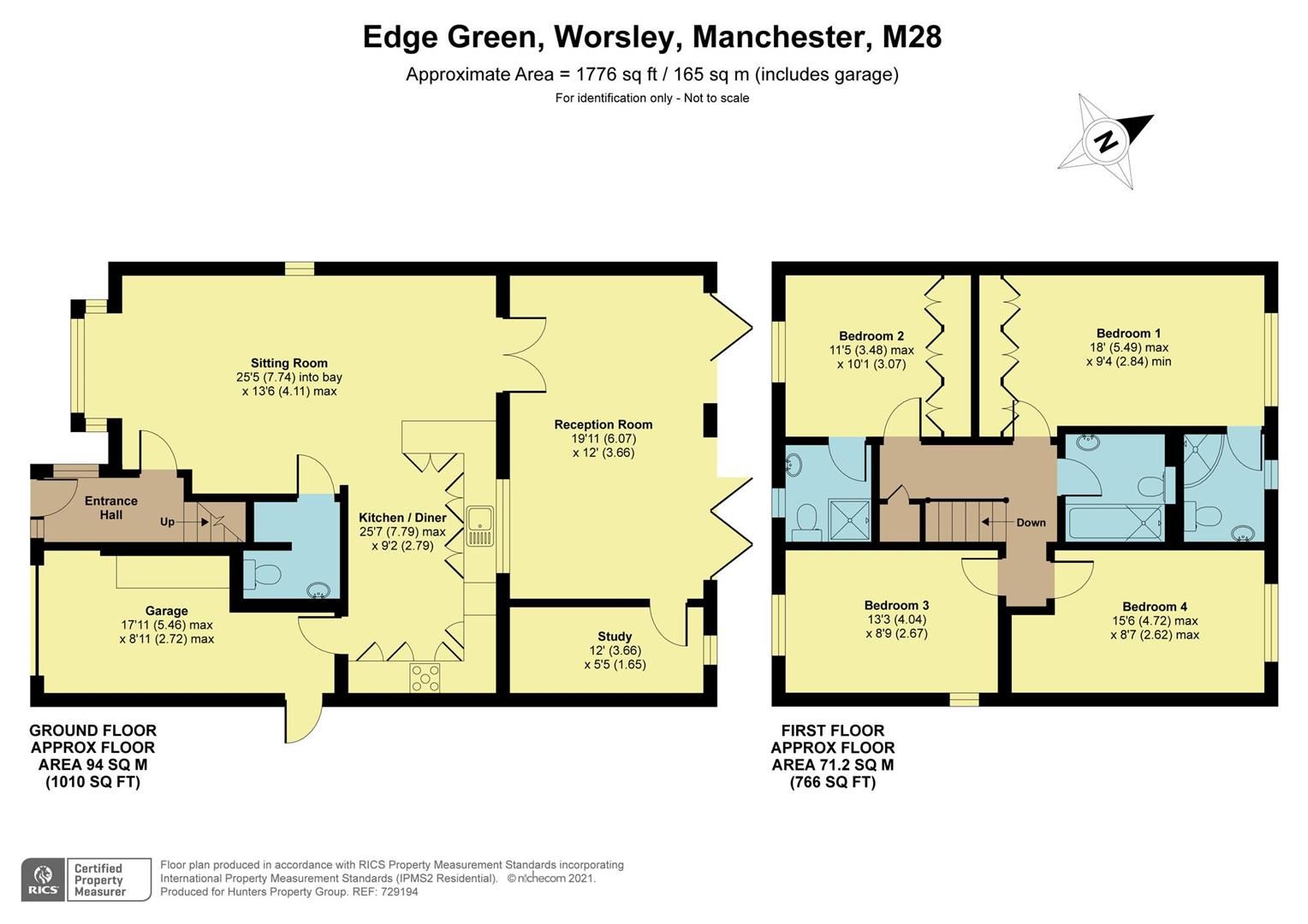 4 bed detached house for sale in Edge Green, Worsley, Manchester M28 Zoopla