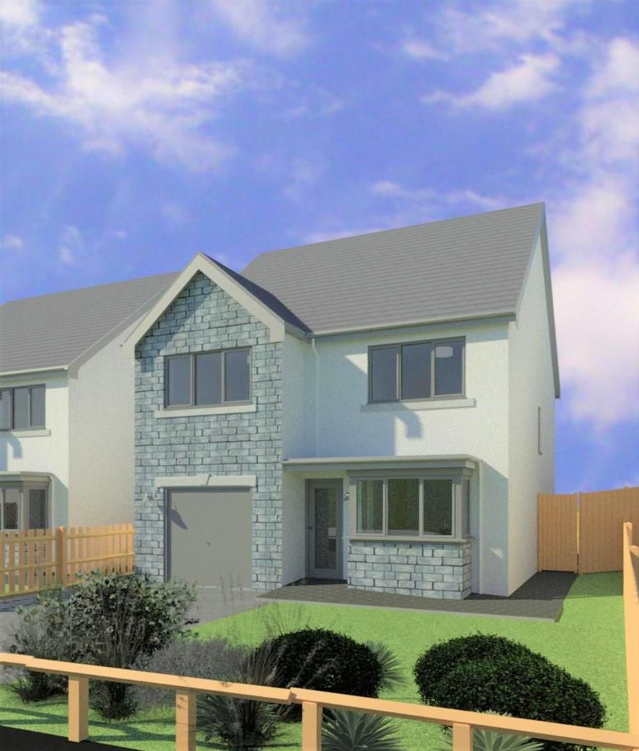 New home, 4 bed detached house for sale in Llangarn, Maes Y Parc