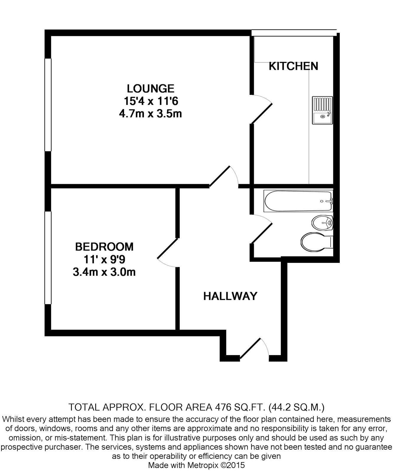 1 bed flat to rent in Tavistock Road, Croydon CR0 Zoopla