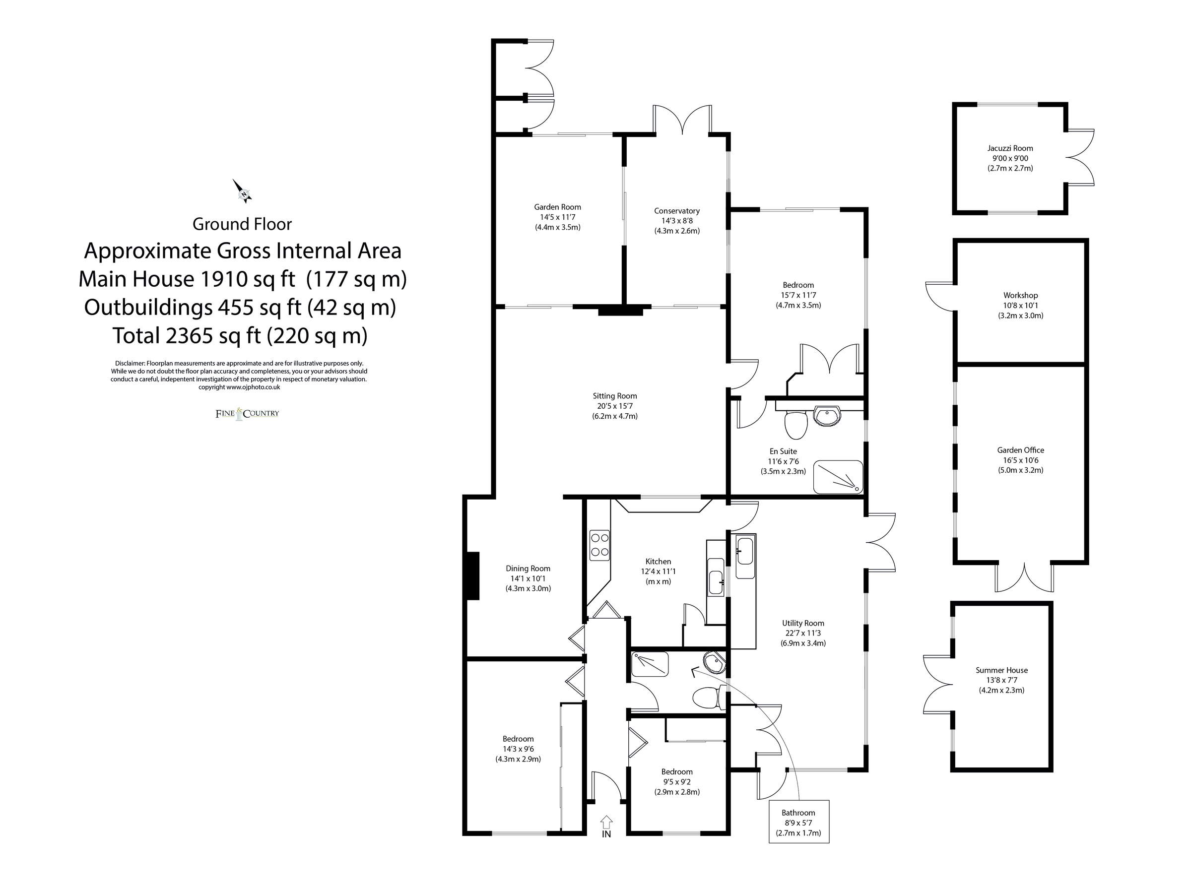 3 bed detached bungalow for sale in Shalford Road, Rayne, Braintree