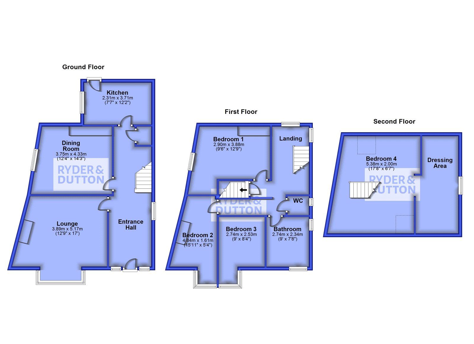 4 bed detached house for sale in Newmarket Road, AshtonUnderLyne