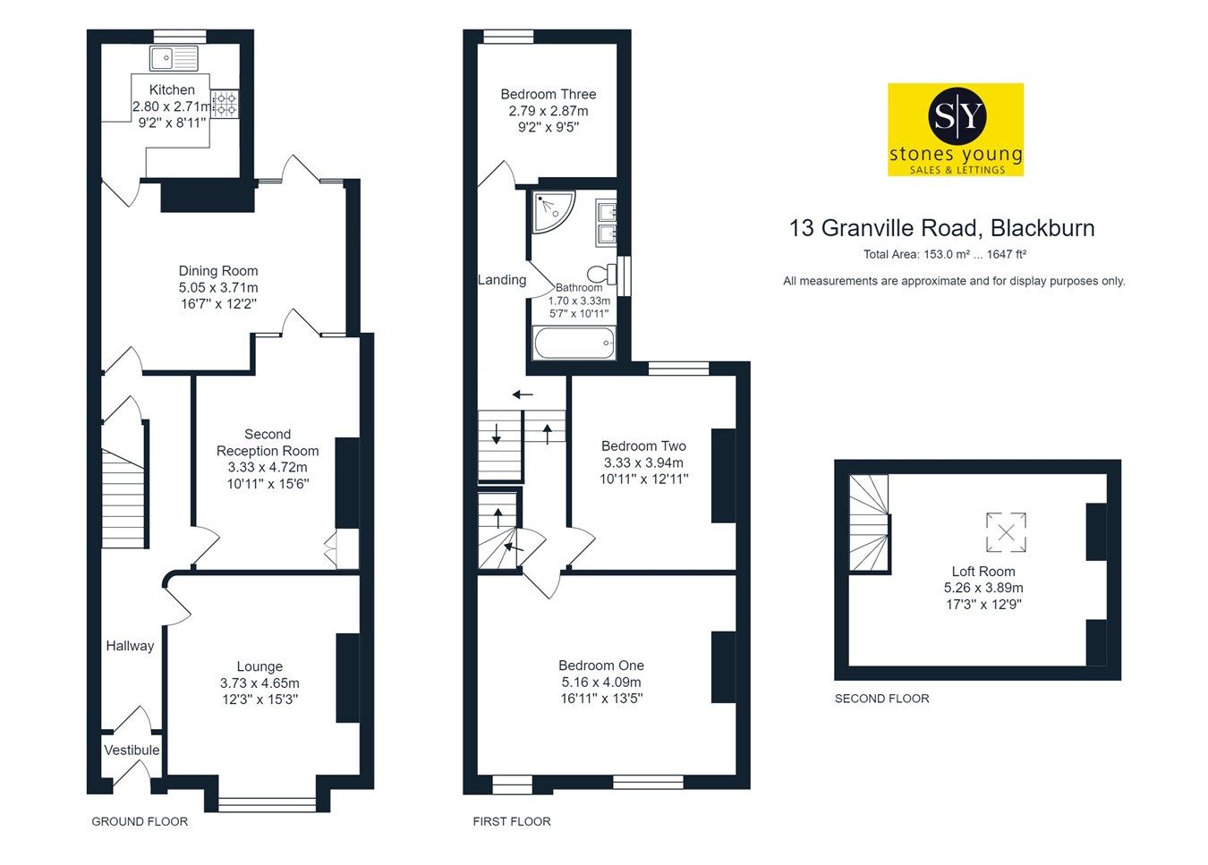 3 bed terraced house for sale in Granville Road, Blackburn BB2 Zoopla
