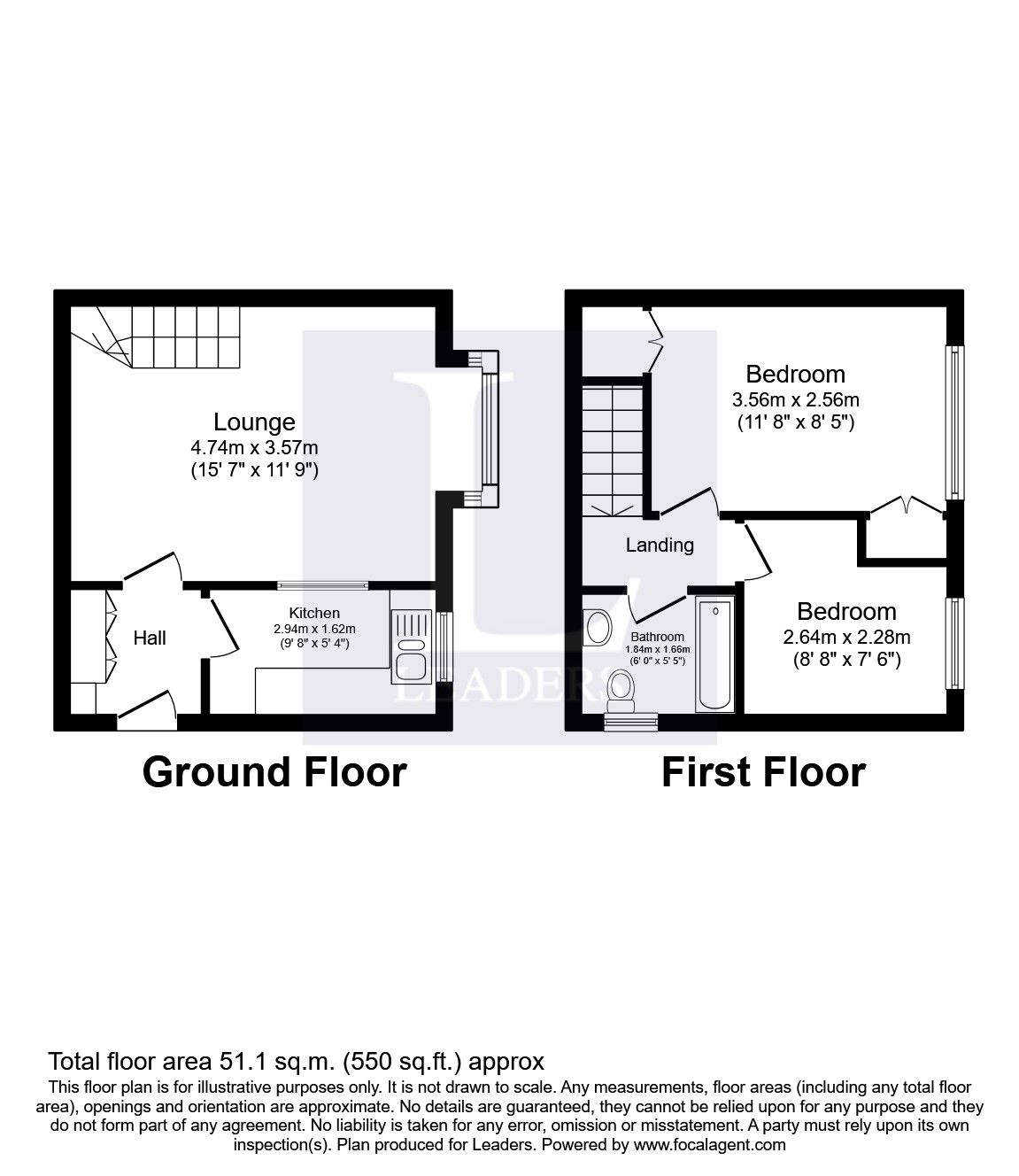 2 bed semidetached house to rent in Greenfinch Close, Spondon, Derby