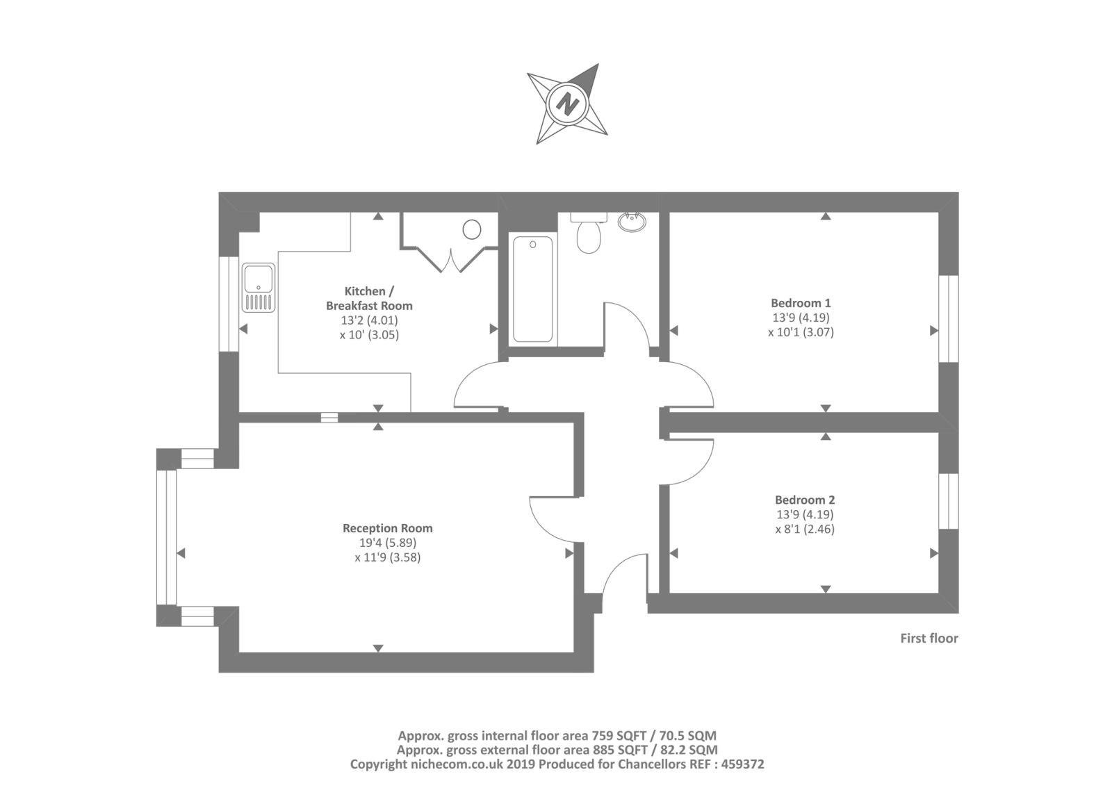 2 bed flat to rent in Cardwell Crescent, Ascot SL5 Zoopla
