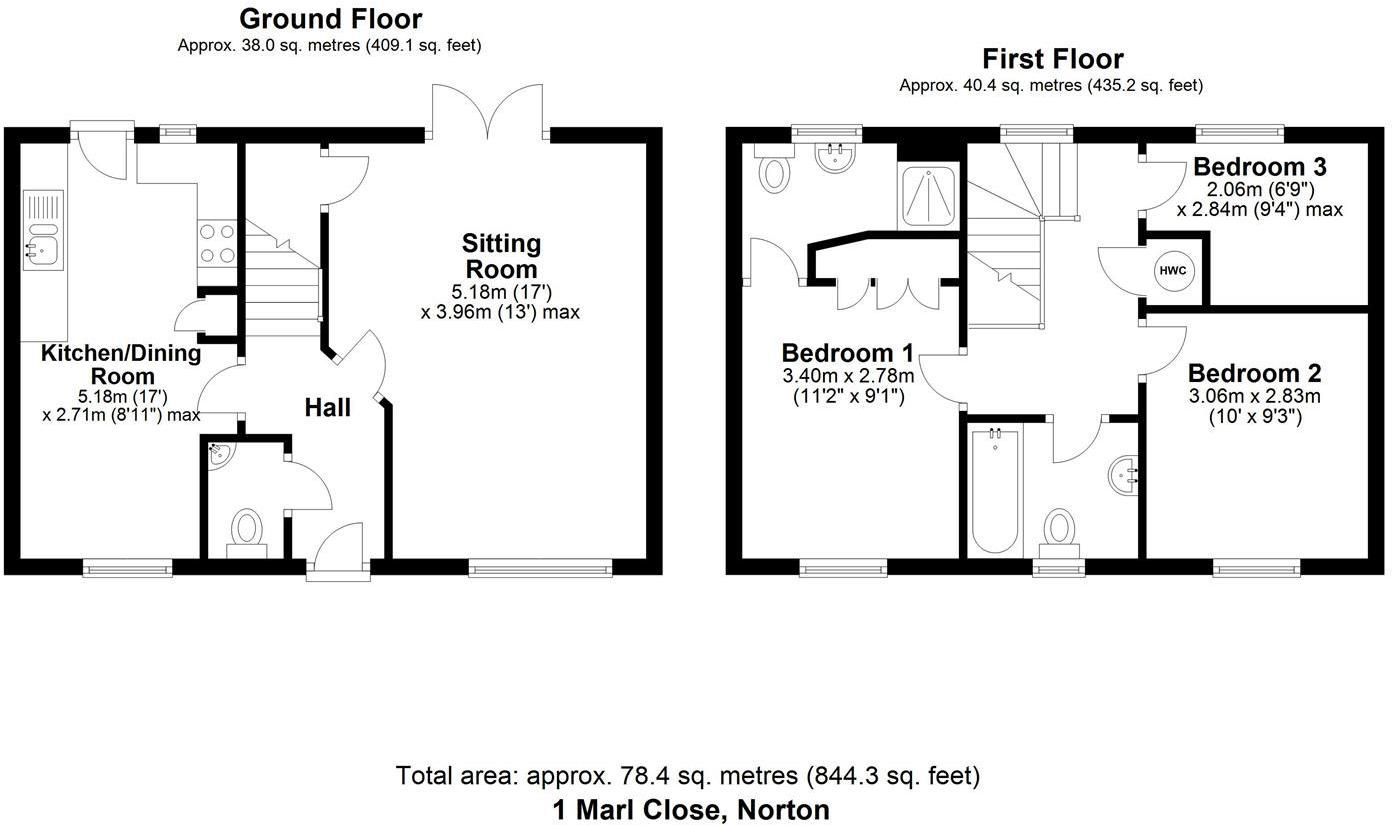 3 bed semidetached house for sale in Marl Close, Norton, Malton YO17 Zoopla