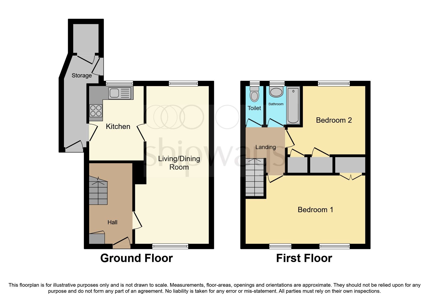2 bed terraced house for sale in Milebrook Grove, Bartley Green