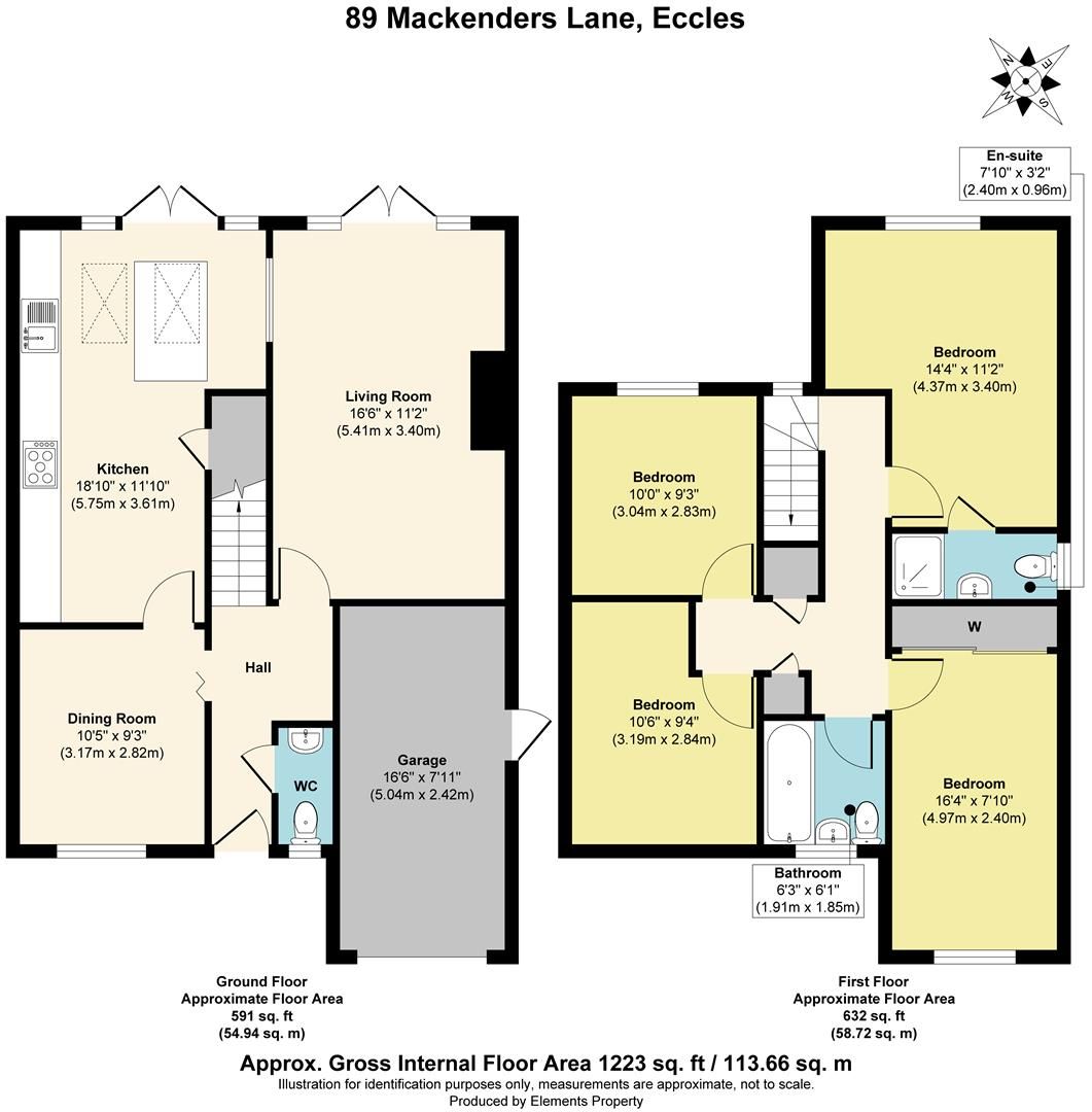 4 bed detached house for sale in Mackenders Lane, Eccles, Aylesford