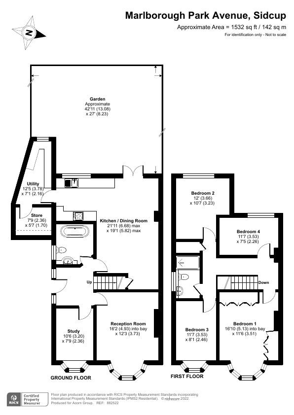 5 bed semidetached house for sale in Marlborough Park Avenue, Sidcup