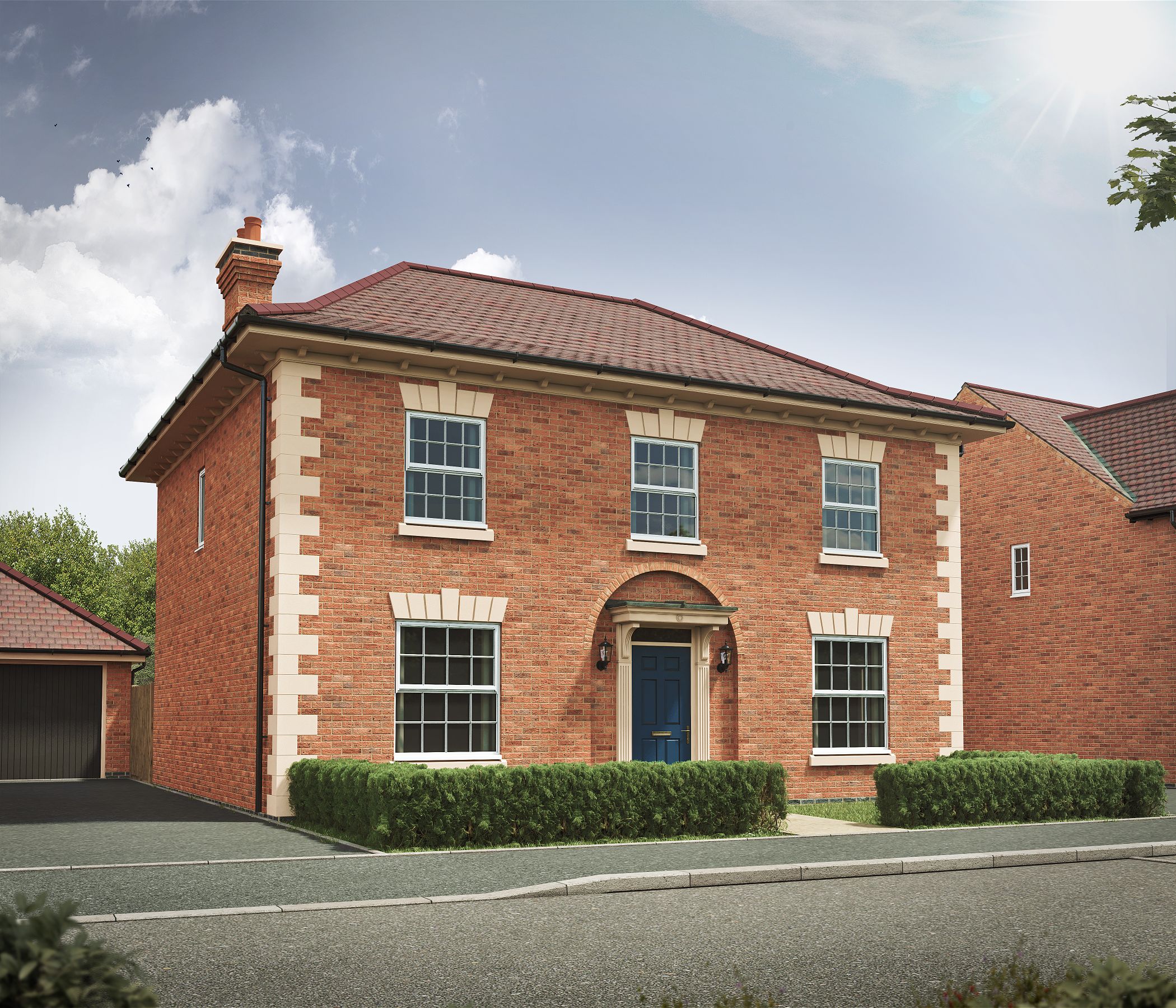 New home, 4 bed detached house for sale in "The Castleton 4th Edition