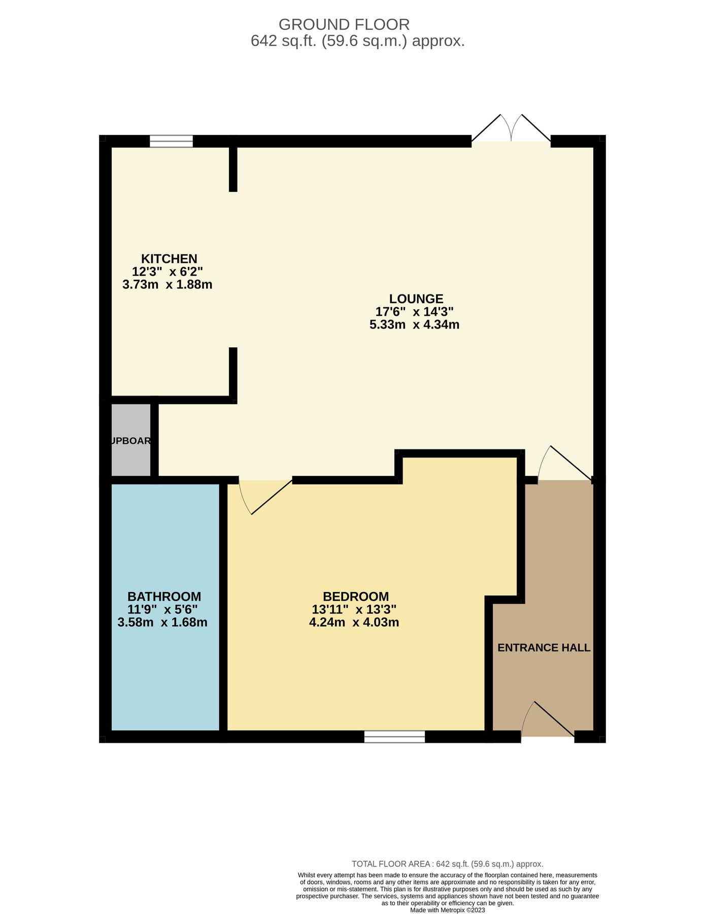 1 bed flat for sale in Himbleton Road, Worcester, Worcestershire WR2