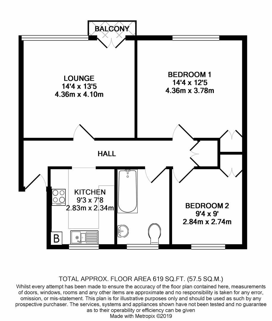 2 bed flat for sale in The Alders, Alder Road, Denham, Uxbridge UB9