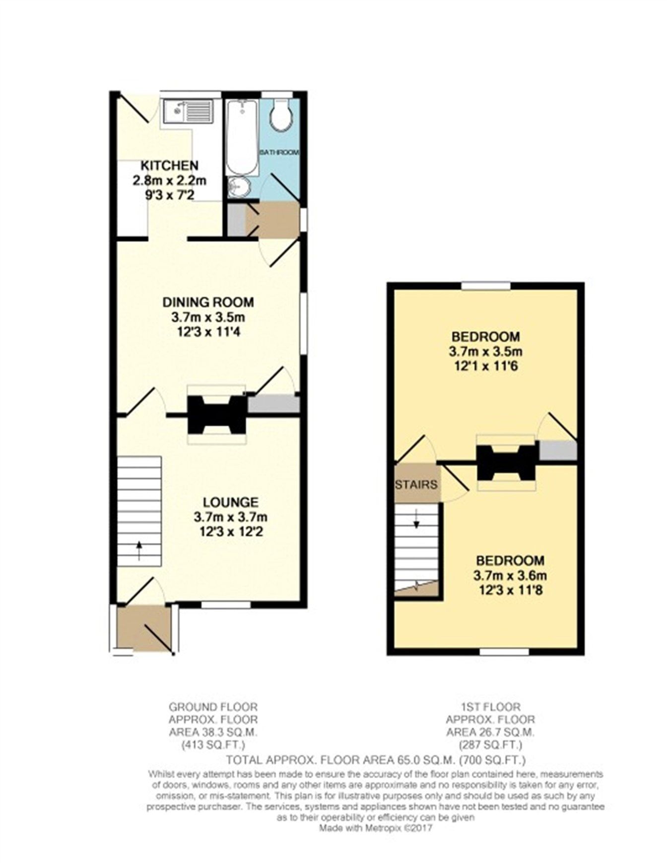 2 bed end terrace house for sale in Canterbury Road, Herne Common