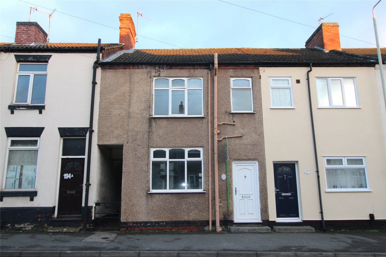 3 bed terraced house for sale in Central Road, Hugglescote, Coalville