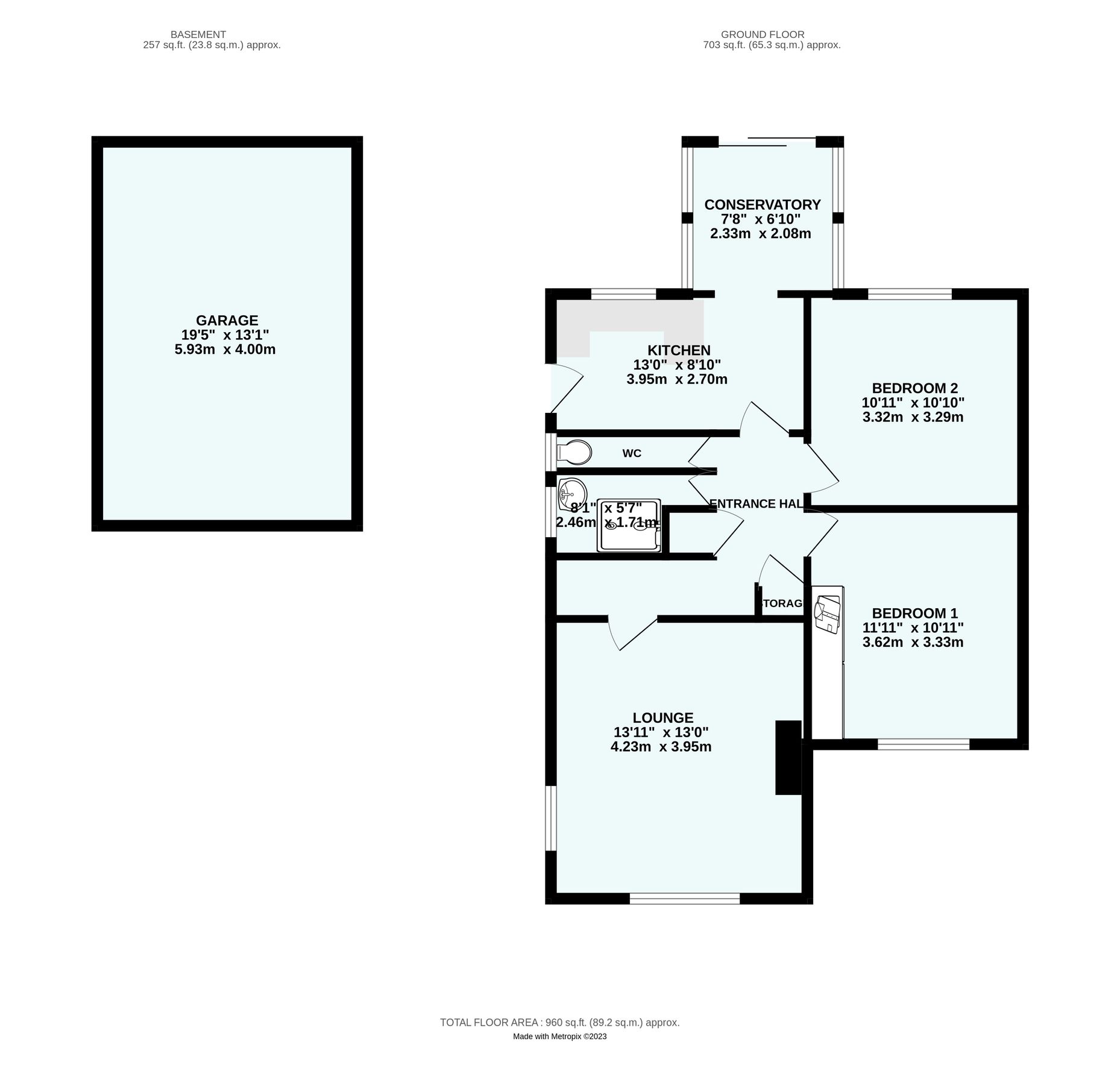 2 bed semidetached bungalow for sale in Underlane, Plympton, Plymouth