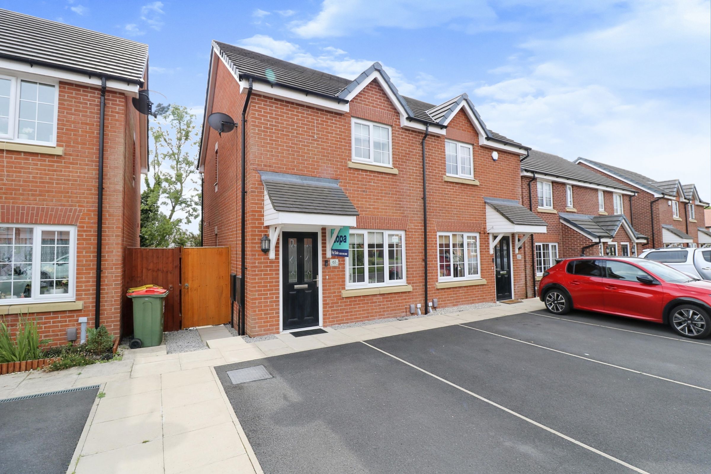 2 bed semidetached house for sale in Maxy House Road, Cottam, Preston
