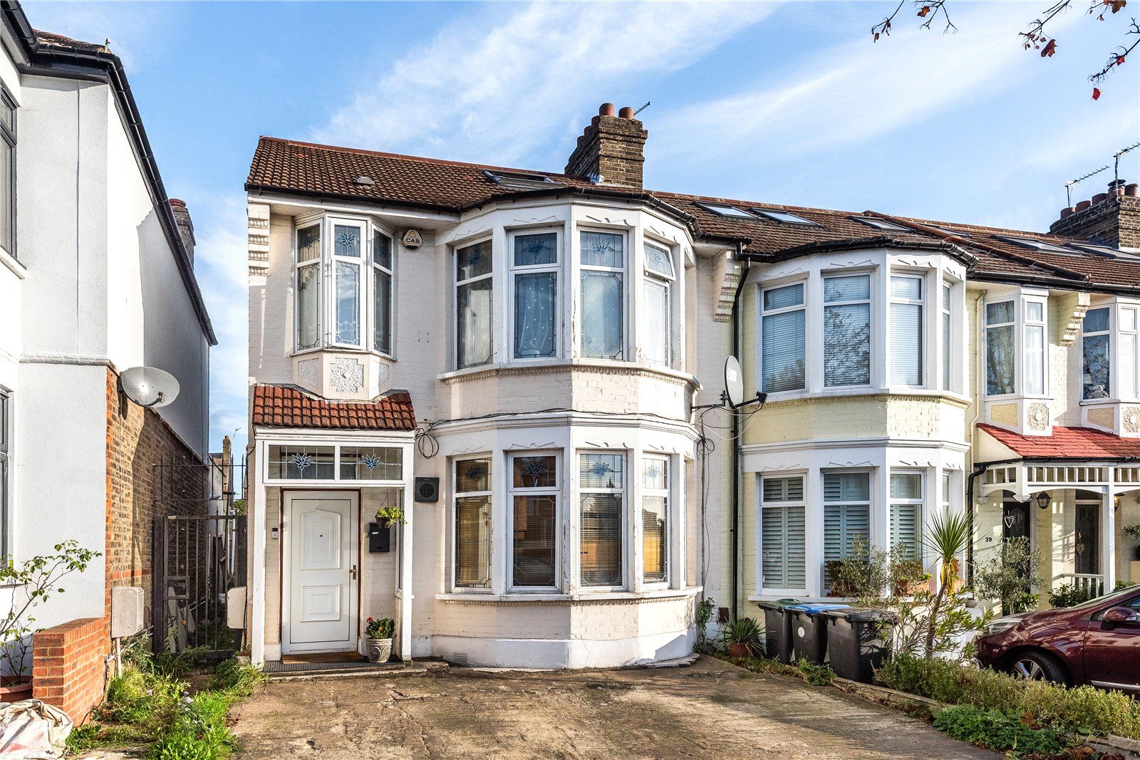 4 bed terraced house for sale in Hedge Lane, Palmers Green, London N13