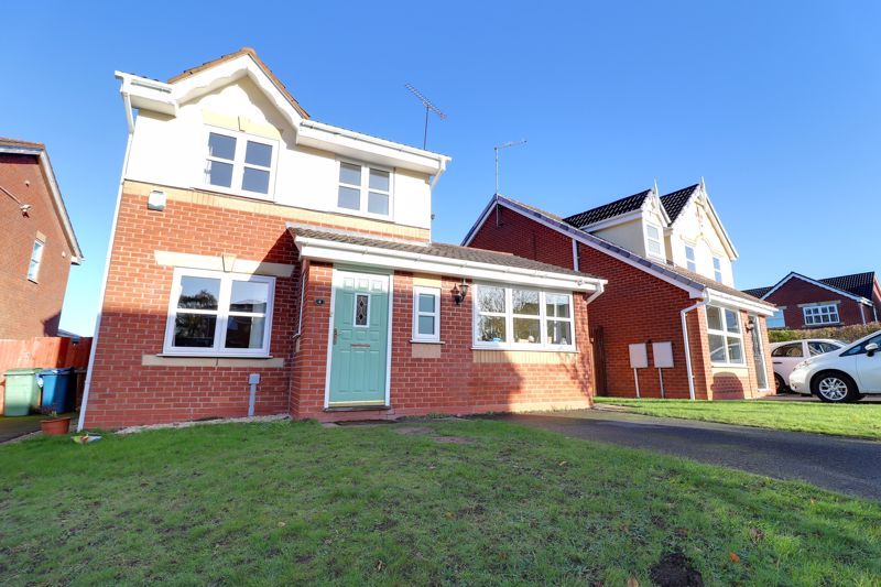 4 bed detached house for sale in Helston Close, Saxonfields, Stafford