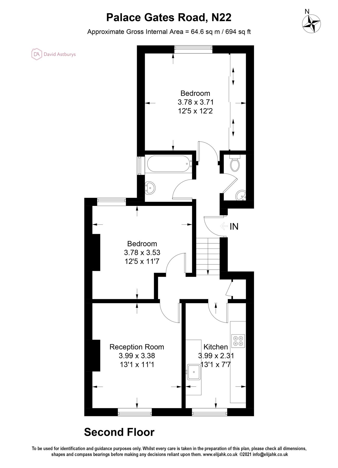 2 bed flat for sale in Palace Gates Road, London N22 Zoopla