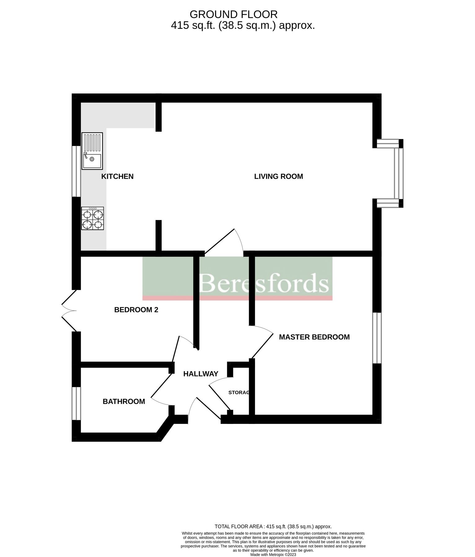 2 bed flat for sale in Bodmin Road, Chelmsford CM1 Zoopla