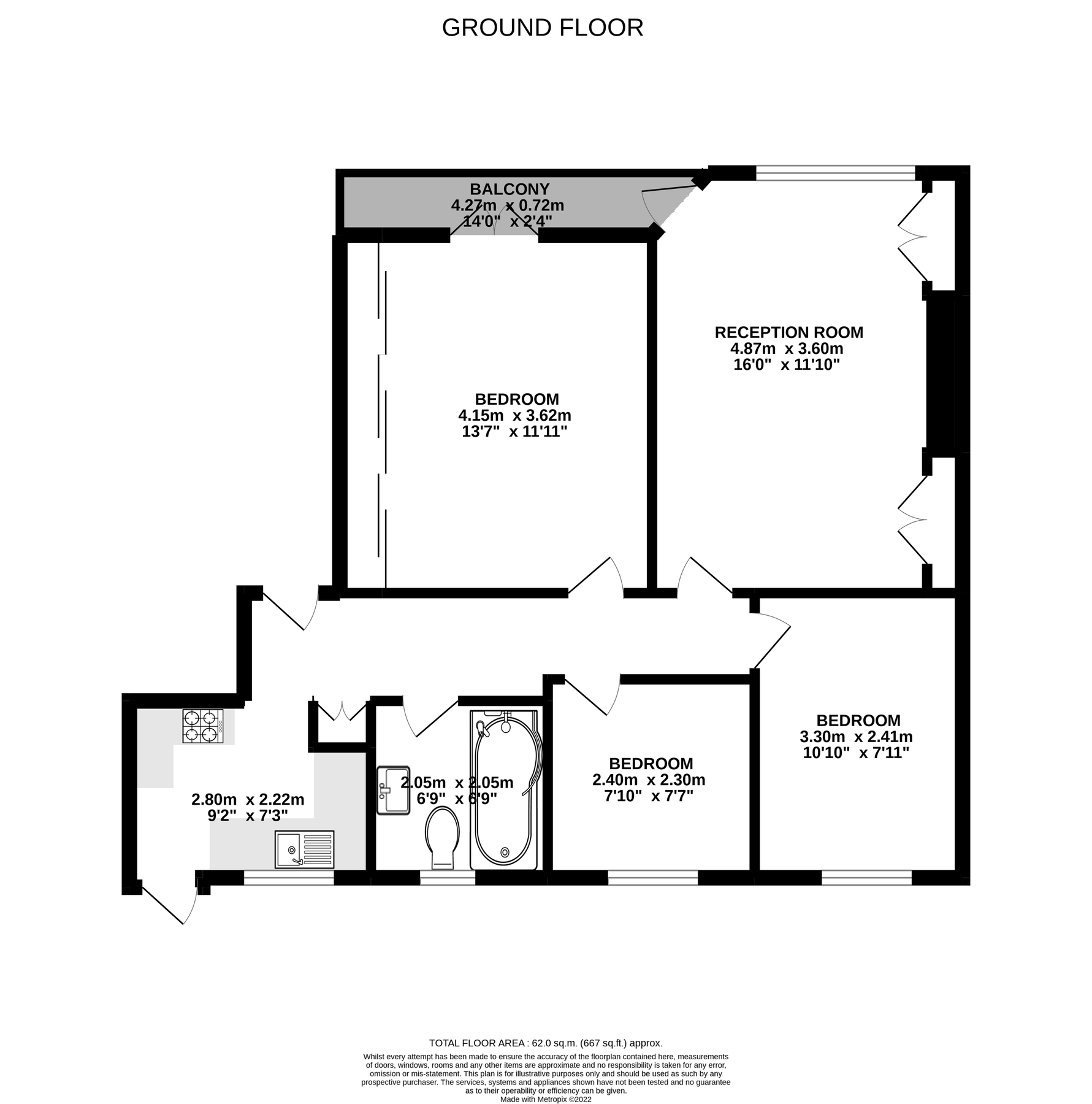 3 bed flat to rent in Ealing Village, Ealing W5 Zoopla