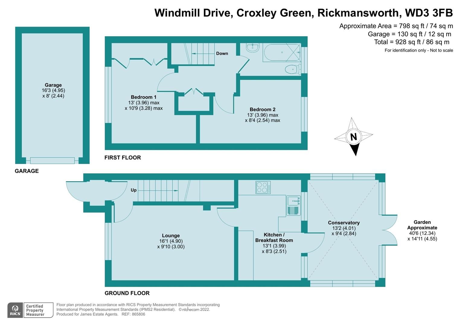 2 bed terraced house for sale in Windmill Drive, Croxley Green, Rickmansworth WD3 Zoopla