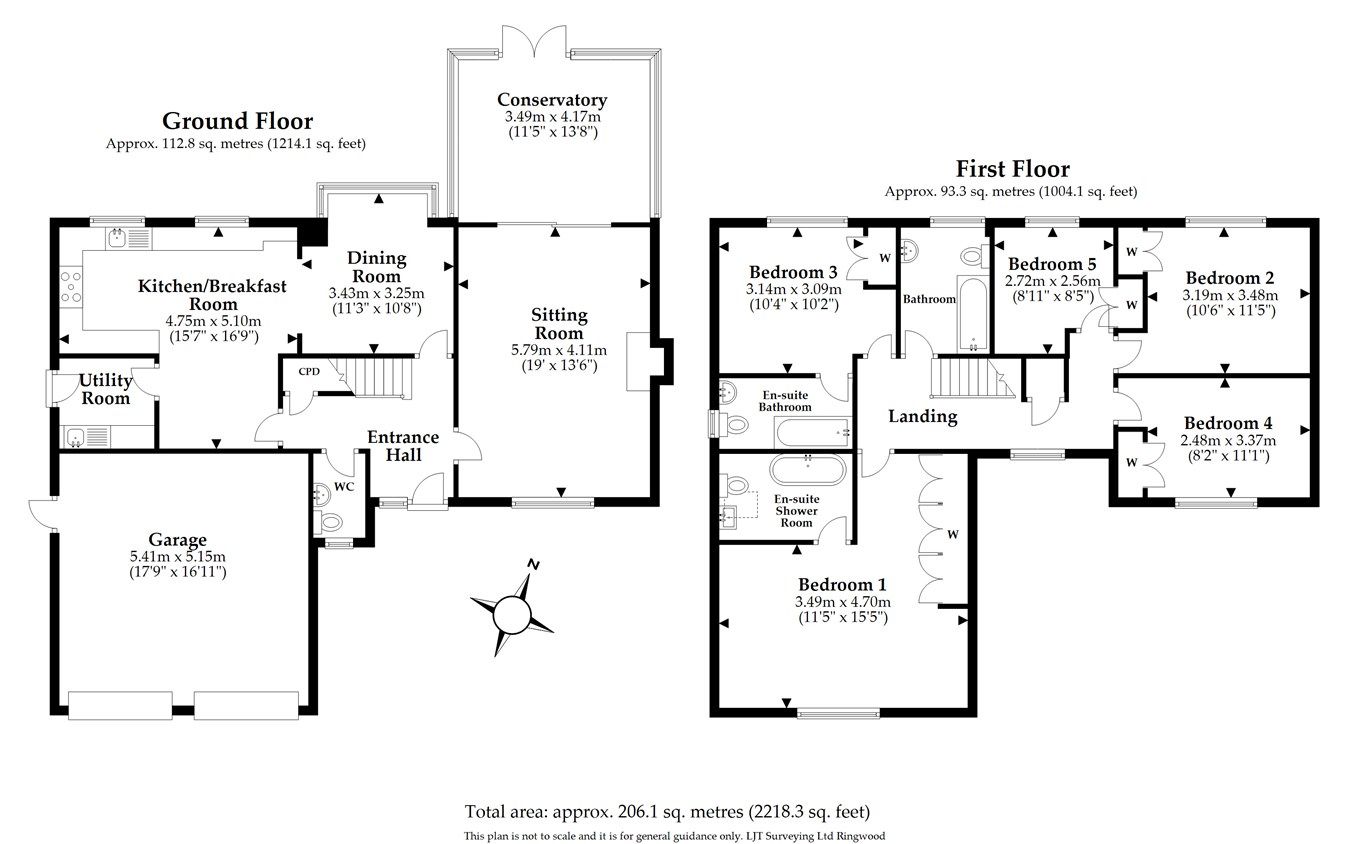 5 bed detached house for sale in Sandy Lane, St Ives, Ringwood BH24