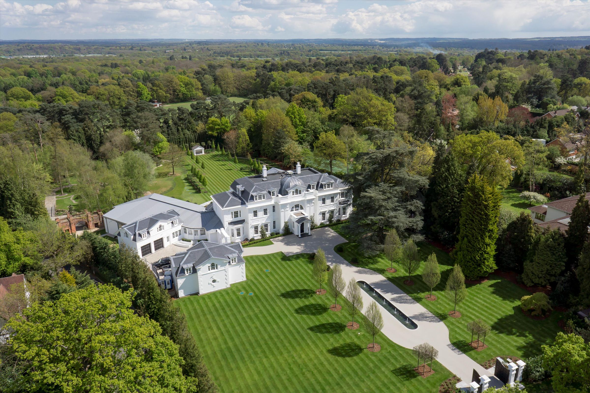 9 bed detached house for sale in East Road, St Hill, Weybridge
