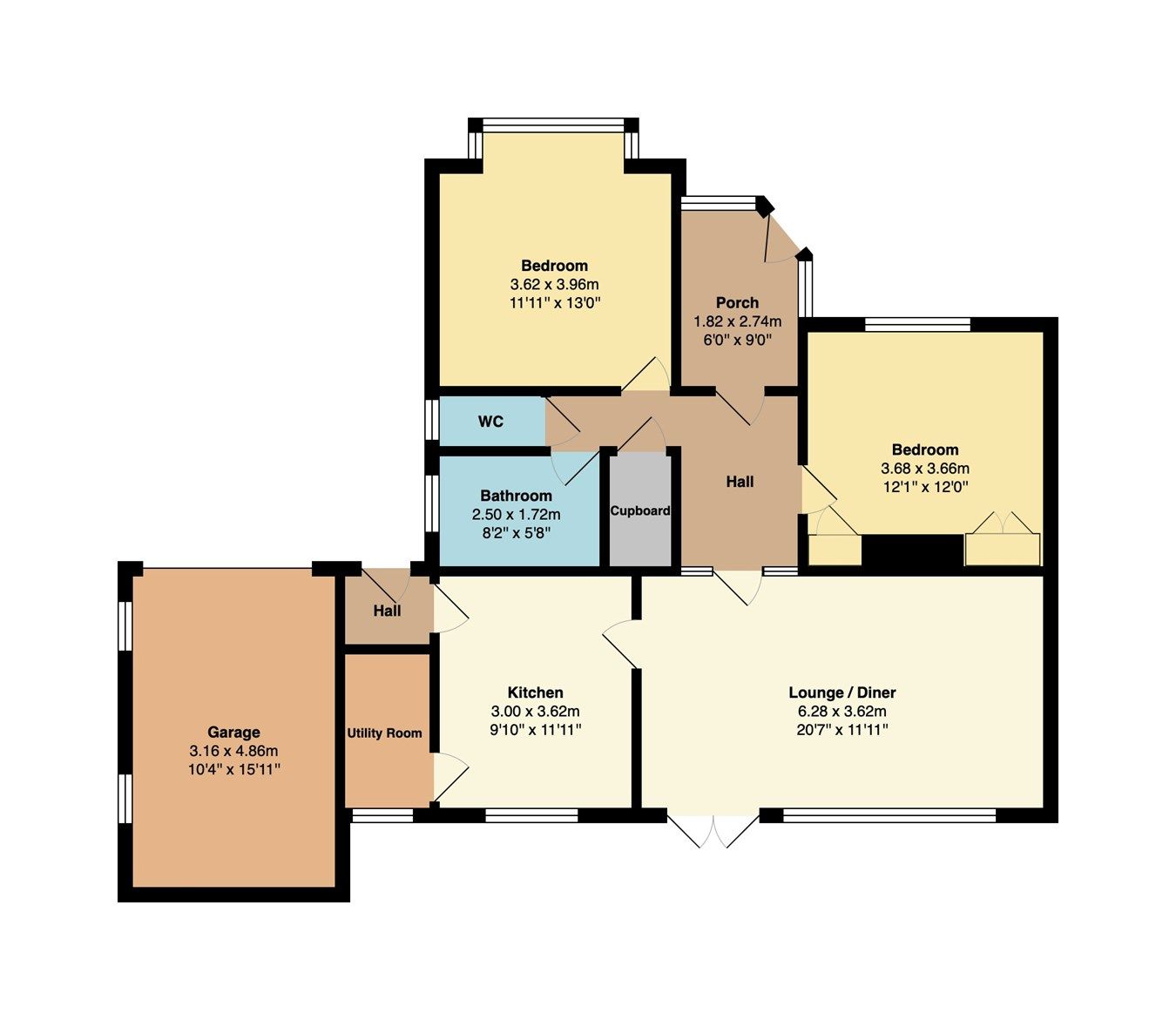 2 bed detached bungalow for sale in Turton Road, Tottington, Bury BL8