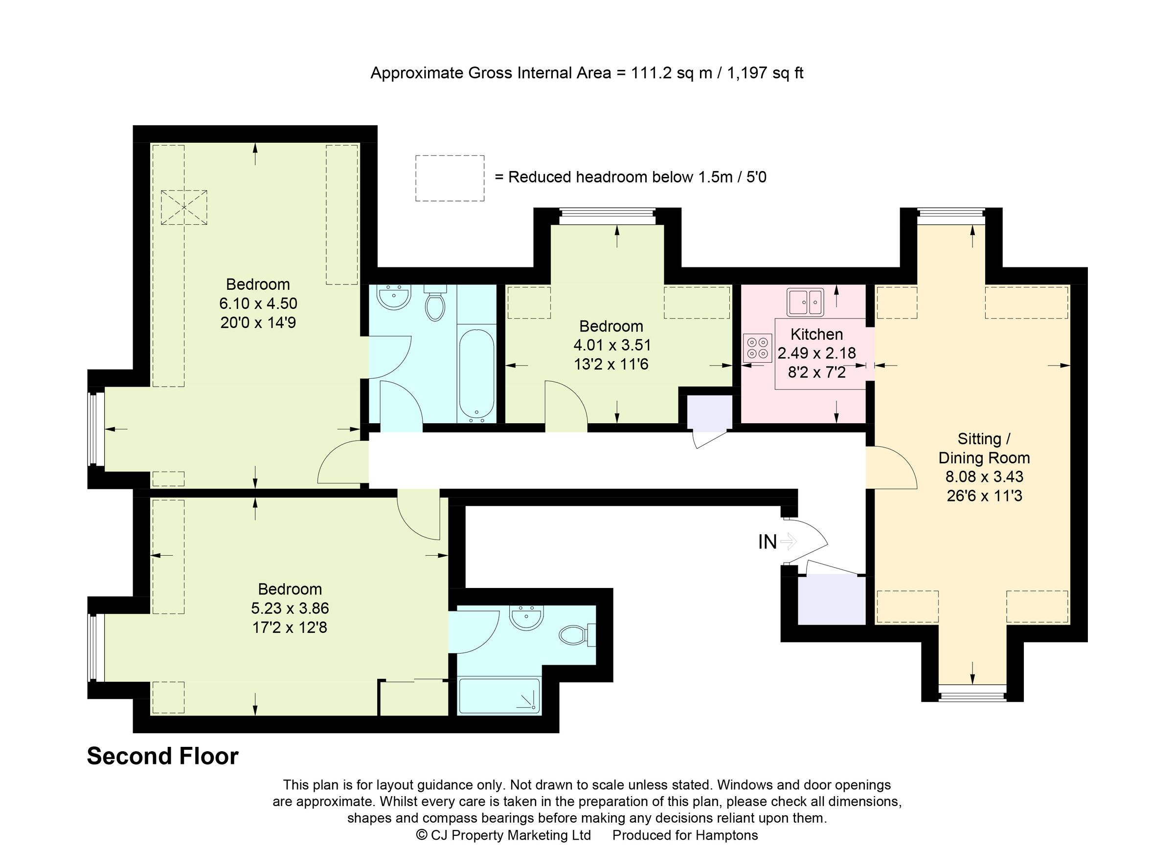 3 bed flat to rent in Holywell Hill, St.Albans AL1 Zoopla