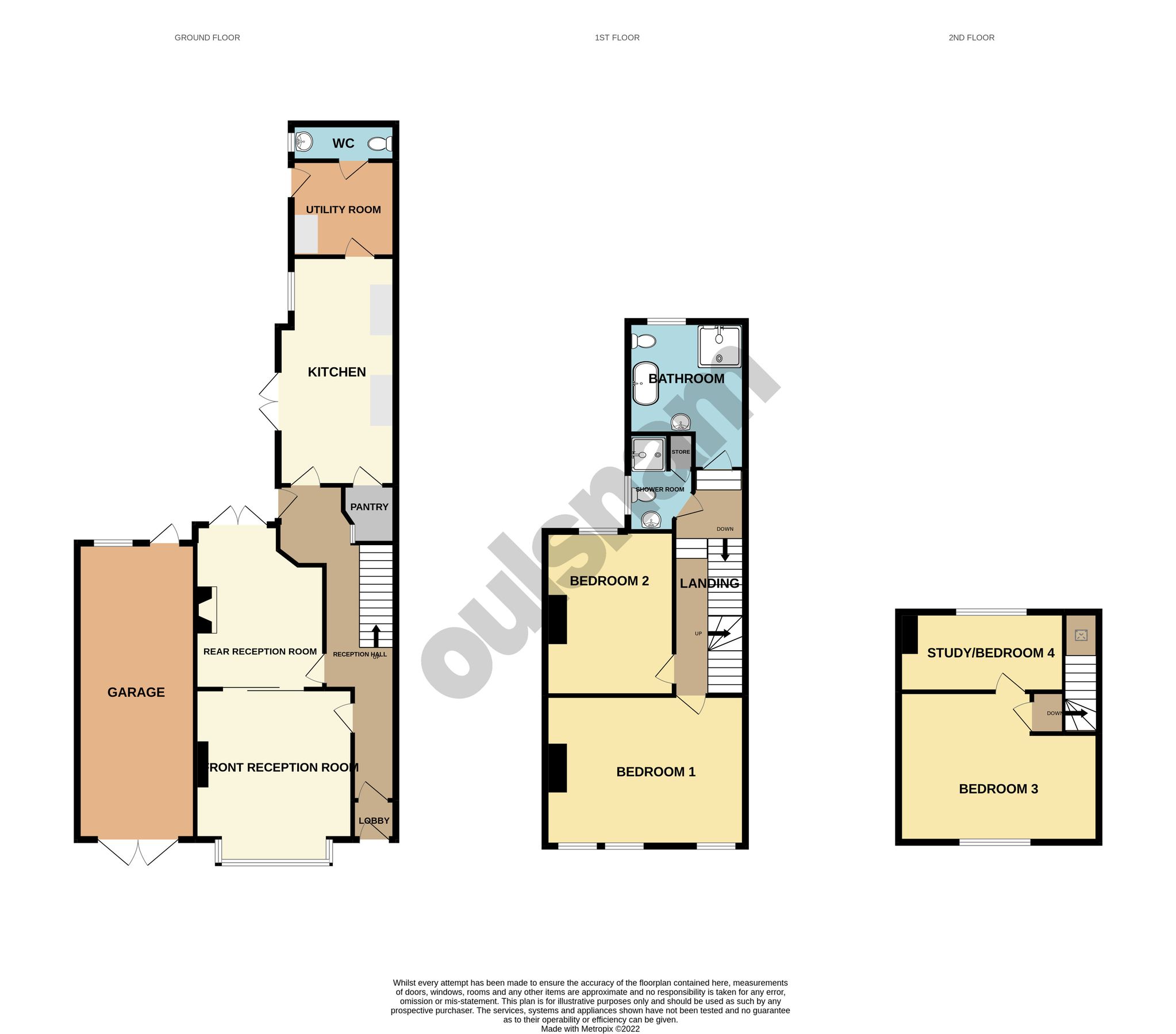 4 bed semidetached house for sale in Blenheim Road, Moseley